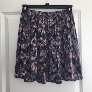 Abercrombie and Fitch patterned circle skirt